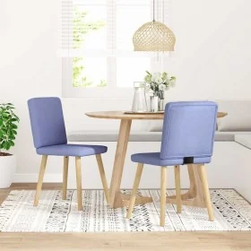 Sillas de comedor 2 uds tela azul jeans von , Essstühle - Ref: Foro24-4101207, Preis: 101,95 €, Rabatt: %
