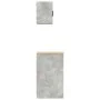 Armarios 2 uds para garaje madera de ingeniería ris hormigón by , Armarios industriales - Ref: Foro24-3328263, Price: 67,77 €...