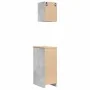 Armarios 2 uds para garaje madera de ingeniería ris hormigón by , Armarios industriales - Ref: Foro24-3328263, Price: 67,77 €...