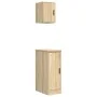 Armarios 2 uds para garaje madera de ingeniería roble sonoma by , Armarios industriales - Ref: Foro24-3328289, Price: 73,06 €...
