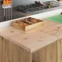 Armarios 2 uds para garaje madera ingeniería artesanal roble by , Armarios industriales - Ref: Foro24-3328268, Price: 67,77 €...