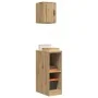 Armarios 2 uds para garaje madera ingeniería artesanal roble by , Armarios industriales - Ref: Foro24-3328268, Price: 67,77 €...