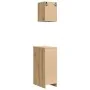 Armarios 2 uds para garaje madera ingeniería artesanal roble by , Armarios industriales - Ref: Foro24-3328268, Price: 67,77 €...