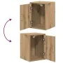 Armarios 2 uds para garaje madera ingeniería artesanal roble by , Armarios industriales - Ref: Foro24-3328268, Price: 67,77 €...