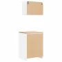 Armarios 2 uds para garaje madera de ingeniería blanco by , Armarios industriales - Ref: Foro24-3328305, Price: 127,01 €, Dis...