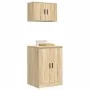 Armarios 2 uds para garaje madera de ingeniería roble sonoma von , Armarios industriales - Ref: Foro24-3328307, Preis: 143,43...