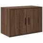 Armarios 2 uds para garaje madera ingeniería marrón roble by , Armarios industriales - Ref: Foro24-3328311, Price: 120,32 €, ...