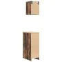 Armarios 2 uds para garaje madera ingeniería roble ahumado by , Armarios industriales - Ref: Foro24-3328318, Price: 89,41 €, ...