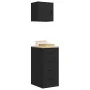 Armarios 2 uds para garaje madera de ingeniería negro by , Armarios industriales - Ref: Foro24-3328324, Price: 116,32 €, Disc...