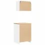 Armarios 2 uds para garaje madera de ingeniería blanco by , Armarios industriales - Ref: Foro24-3328332, Price: 139,21 €, Dis...