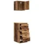 Armarios 2 uds para garaje madera ingeniería antigua madera by , Armarios industriales - Ref: Foro24-3328330, Price: 103,18 €...
