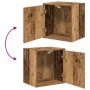Armarios 2 uds para garaje madera ingeniería antigua madera by , Armarios industriales - Ref: Foro24-3328330, Price: 103,18 €...