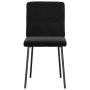 Sillas de comedor 4 unidades terciopelo negro | Tu tienda online para hogar, jardín y más Foro24.es