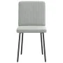 Sillas de comedor 4 unidades terciopelo gris claro von , Essstühle - Ref: Foro24-3315286, Preis: 165,26 €, Rabatt: %