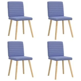 Sillas de comedor 4 uds tela azul jeans von , Essstühle - Ref: Foro24-3315284, Preis: 198,40 €, Rabatt: %