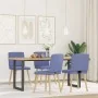 Sillas de comedor 4 uds tela azul jeans by , dining chairs - Ref: Foro24-3315284, Price: 198,40 €, Discount: %