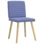 Sillas de comedor 4 uds tela azul jeans by , dining chairs - Ref: Foro24-3315284, Price: 198,40 €, Discount: %