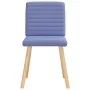 Sillas de comedor 4 uds tela azul jeans by , dining chairs - Ref: Foro24-3315284, Price: 198,40 €, Discount: %