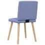 Sillas de comedor 4 uds tela azul jeans by , dining chairs - Ref: Foro24-3315284, Price: 198,40 €, Discount: %
