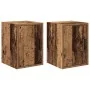 Armarios de pared 2 uds para garaje madera antigua madera by , Armarios industriales - Ref: Foro24-860622, Price: 42,62 €, Di...