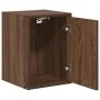 Armarios de pared 2 uds para garaje madera marrón roble by , Armarios industriales - Ref: Foro24-860620, Price: 43,78 €, Disc...