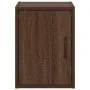 Armarios de pared 2 uds para garaje madera marrón roble by , Armarios industriales - Ref: Foro24-860620, Price: 43,78 €, Disc...