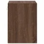 Armarios de pared 2 uds para garaje madera marrón roble by , Armarios industriales - Ref: Foro24-860620, Price: 43,78 €, Disc...