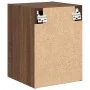 Armarios de pared 2 uds para garaje madera marrón roble by , Armarios industriales - Ref: Foro24-860620, Price: 43,78 €, Disc...