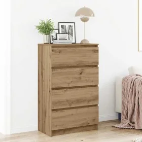 Aparador de madera de ingeniería roble artisan 60x35x98,5 cm von , Sideboards - Ref: Foro24-861129, Preis: 109,00 €, Rabatt: %