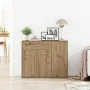 Aparador madera de ingeniería roble artisian 88x30x70 cm by , Sideboards - Ref: Foro24-861141, Price: 100,65 €, Discount: %
