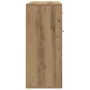 Aparador madera de ingeniería roble artisian 88x30x70 cm by , Sideboards - Ref: Foro24-861141, Price: 100,65 €, Discount: %
