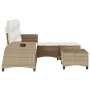 Juego de sofás de jardín en forma de L con cojines 3 pzas beige von , Gartensets - Ref: Foro24-3328642, Preis: 508,12 €, Raba...
