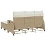 Juego de sofás de jardín en forma de L con cojines 3 pzas beige von , Gartensets - Ref: Foro24-3328642, Preis: 508,12 €, Raba...