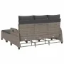 Set de sofás de jardín en forma de L con cojines 3 pzas gris by , Garden sets - Ref: Foro24-3328640, Price: 473,62 €, Discoun...