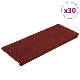 Alfombrilla autoadhesiva escalera 30 uds rojo 65x24,5x3,5 cm by , Stair mats - Ref: Foro24-3365916, Price: 75,73 €, Discount: %