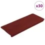Alfombrilla autoadhesiva escalera 30 uds rojo 65x24,5x3,5 cm by , Stair mats - Ref: Foro24-3365916, Price: 75,73 €, Discount: %