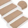 Alfombrilla autoadhesiva escalera 30 uds beige 65x24,5x3,5 cm de , Alfombrillas para escalones - Ref: Foro24-3365898, Precio:...