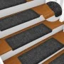Alfombrilla autoadhesiva escalera 30 uds gris 65x21x4 cm de , Alfombrillas para escalones - Ref: Foro24-3365692, Precio: 82,1...