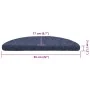 Alfombrilla autoadhesiva escalera 30 uds azul 56x17x3 cm by , Stair mats - Ref: Foro24-3365684, Price: 73,34 €, Discount: %