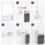 Estor Enrollable Opaco Blanco 150x210 cm Tela Ancho 146,6 cm by , Blinds and blinds - Ref: Foro24-4011970, Price: 33,05 €, Di...