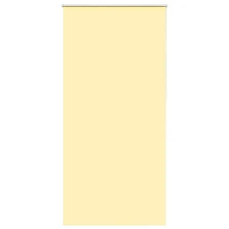 Estor Enrollable Opaco Amarillo 115x230 cm Tela Ancho 110,7 cm by , Blinds and blinds - Ref: Foro24-4012119, Price: 25,36 €, ...