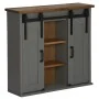 Armario colgante HALDEN 2 puerta correderas 75x22,5x70 cm gris by , Kitchen cabinets - Ref: Foro24-4018443, Price: 131,19 €, ...