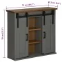 Armario colgante HALDEN 2 puerta correderas 75x22,5x70 cm gris by , Kitchen cabinets - Ref: Foro24-4018443, Price: 131,19 €, ...