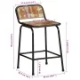 Taburetes de barra 4 uds 46x35,5x70 madera maciza reciclada von , Küchenhocker - Ref: Foro24-4013537, Preis: 231,41 €, Rabatt: %
