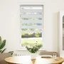 Estor cebra blanco 60x150 cm tejido ancho 55,9 cm poliéster by , Blinds and blinds - Ref: Foro24-4014747, Price: 18,38 €, Dis...