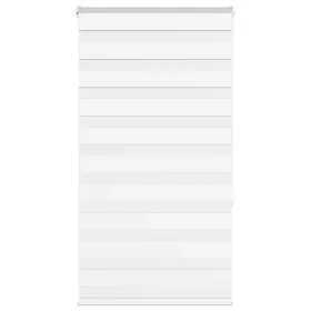 Estor cebra blanco 80x150 cm tejido ancho 75,9 cm poliéster by , Blinds and blinds - Ref: Foro24-4014751, Price: 22,58 €, Dis...