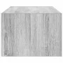 Mueble de TV con luces LED sonoma gris 100X35,5x25 cm by , TV Furniture - Ref: Foro24-860243, Price: 84,98 €, Discount: %