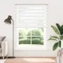 Estor cebra blanco 160x200 cm tejido ancho 155,9 cm poliéster de , Persianas y estores - Ref: Foro24-4014793, Precio: 37,41 €...