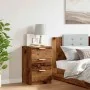 Mesita de noche madera de ingeniería envejecida 40x36x65 cm de , Mesitas de noche - Ref: Foro24-856932, Precio: 57,14 €, Desc...