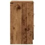 Mesita de noche madera de ingeniería envejecida 40x36x65 cm de , Mesitas de noche - Ref: Foro24-856932, Precio: 57,14 €, Desc...